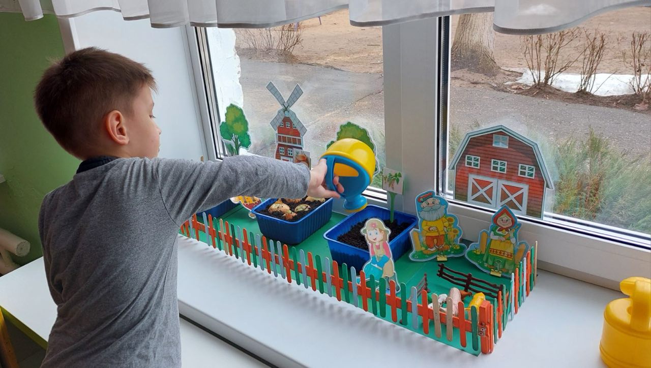 «Чудо-огород на окне» в детском саду